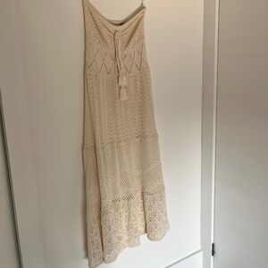 Strapless Crochet Summer Dress